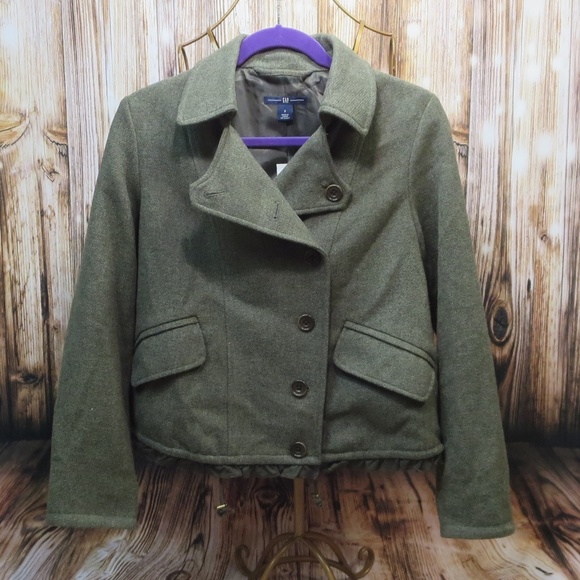 GAP Jackets & Blazers - NWT**Gap**Small Green Wool Jacket